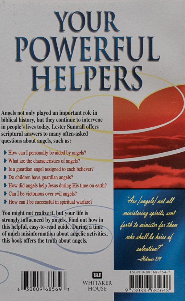 Your Powerful Helpers back of book cover